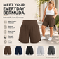 Women's Casual Wide-Leg Knee-Length Shorts