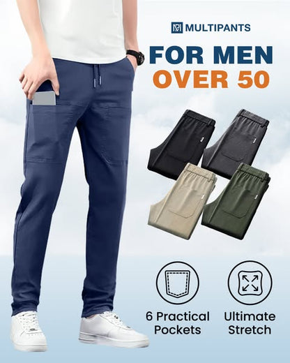 🔥SPRING DAY SALE £13.98!!⚡50K+ SOLD!🔥MultiPants – High Stretch Multi-pocket Durable Cargo Pants
