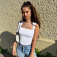 【😍Hot Sale 50% 😍Buy 1 Get 1 Free & Only ￡5.99 Per Each】Sleeveless Tummy Control Tank Tops Bodysuits