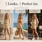 🌴 Women's Casual Oversized Shirt & Shorts Set | Effortless Summer Lounge Two-Piece Outfit ☀️