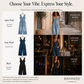 Loose-fitting jumpsuit with wide legs and pockets