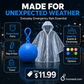 Portable Disposable Raincoat