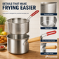 Multifunctional 304 Stainless Steel Frying Pot