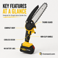 Ergonomic Mini Electric Saw with Safety Lock