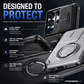 2-in-1 Shockproof Phone Case with Hidden Card Holder