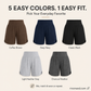 Women's Casual Wide-Leg Knee-Length Shorts