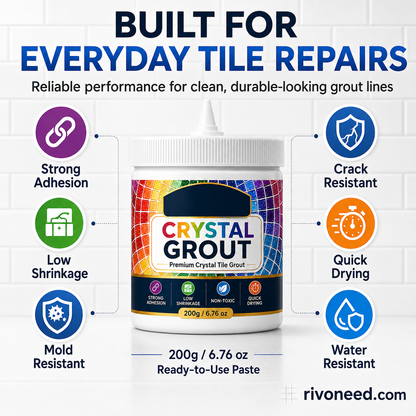 High-Strength Waterproof Crystal Tile Grout