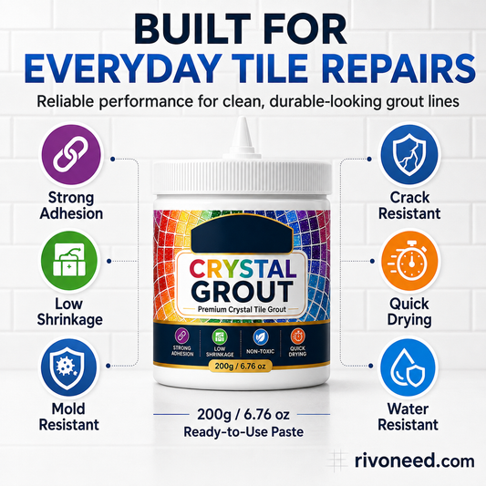 High-Strength Waterproof Crystal Tile Grout