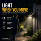 Outdoor Solar Clip Light with Motion Sensor