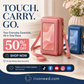 🏆Last Day Promotion：ONLY ￡18.99‼️👜📱 Simple and elegant women's touchscreen crossbody phone wallet