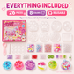 DIY Fried Ice Squishy Toy Kit with Cat Claw Design for Kids