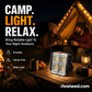 Portable Solar Work Light with 4 Lighting Modes