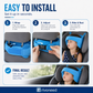 📢📢50% OFF !! ⏰Kids Car Sleeping Head Support Band – Adjustable Toddler Sleep Headrest Pillow, Anti-Droop Child Head Stabilizer for Car Seats, Prevent Neck Soreness During Road Trips