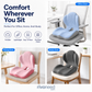 Ergonomic Seat Cushion With Lumbar Support
