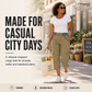 Women's High-Waist Cargo Capri Pants