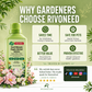 🌿 Organic Plant Growth Booster – Gentle Root Nutrient Solution for Seedlings, Flowers & Vegetables