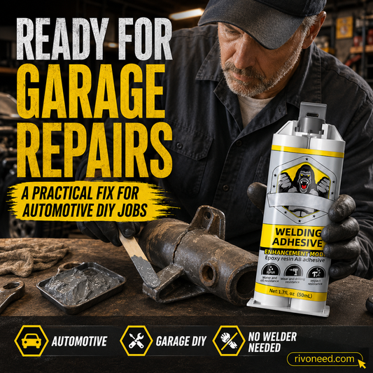 Durable Repair Welding Adhesive for Metal