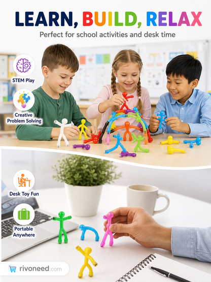 Multipurpose Funny Humanoid Fridge Magnets