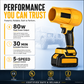 💨 Stepless Adjustable Portable Jet Blower – High-Power Cordless Air Duster & Leaf Cleaner