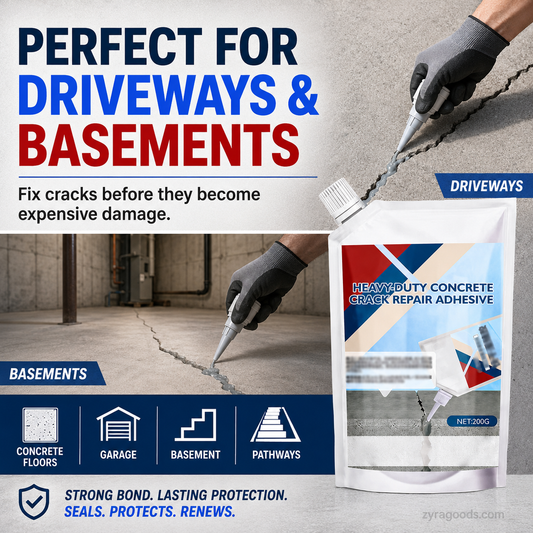 Heavy-Duty Concrete Crack Repair Adhesive