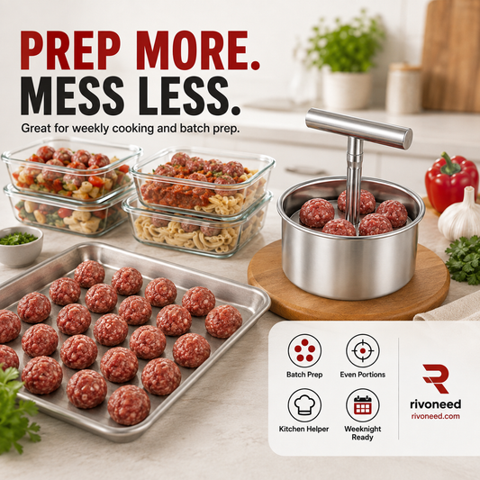 Kitchen Stainless Steel Meatball Mould