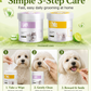 Natural Plant-Based Cleaning Wipes for Pet Eyes and Ears