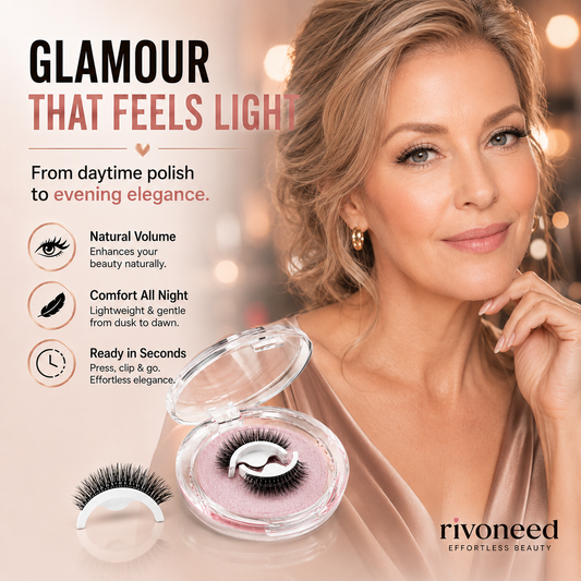 Reusable Self-Adhesive False Eyelashes
