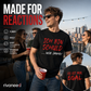 Funny  Slogan Men's Black T-Shirt Casual Short Sleeve Crew Neck Top
