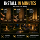IP65 Waterproof Outdoor Ring Tree Light