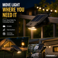 Outdoor Solar Clip Light with Motion Sensor