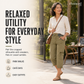 Women's High-Waist Cargo Capri Pants