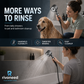 High Pressure Filtered Shower Head with Massage Brush