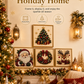 Christmas Pearl & Rhinestone Painting Kit
