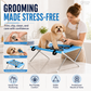 2-in-1 Foldable Pet Grooming Bed