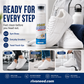 Rinse-Free Foam Cleaner with Built-In Brush