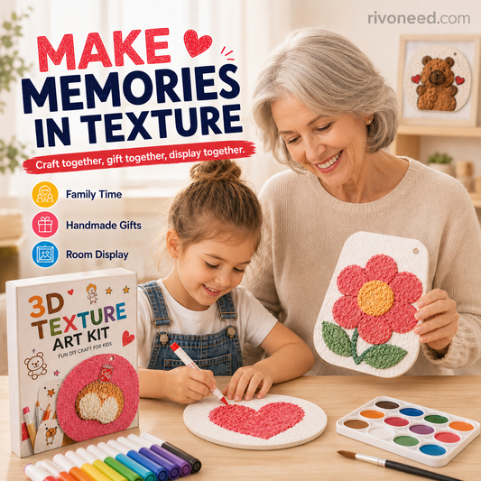 🎄Christmas Sale 50% OFF - Foam Texture Painting Paper🎁