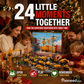 🎁Christmas Gift 50%OFF！！！🚗Kids Advent Calendar for Boys: Alloy Construction Engineering Vehicle Toy Sets
