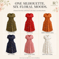 Women's V-Neck Floral Print Dress with Twist Waist