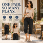 Women's Casual Stretchy Cropped Denim Pants