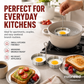 3-in-1 Stainless Steel Egg Poacher Mold