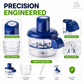 Transparent Electric Fruit and Vegetable Peeler
