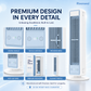 ❄️Portable USB Tower Fan (5 speeds) – compact, powerful, and versatile – perfect for the office, bedroom, and on the g