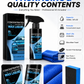 Gentle Effective Car Cleaning Spray with Sponge & Cloth