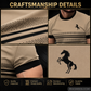 🔥 Men's Modern Graphic Print Crew Neck T-Shirt – Casual Streetwear Cotton Blend Tee