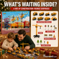🎁Christmas Gift 50%OFF！！！🚗Kids Advent Calendar for Boys: Alloy Construction Engineering Vehicle Toy Sets