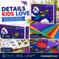 Creative DIY Paper Airplane Set For Kids
