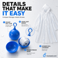 Portable Disposable Raincoat