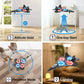 Remote-controlled aircraft cool toy set, featuring 360° stunt flight and night illumination capabilities