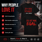 Funny  Slogan Men's Black T-Shirt Casual Short Sleeve Crew Neck Top
