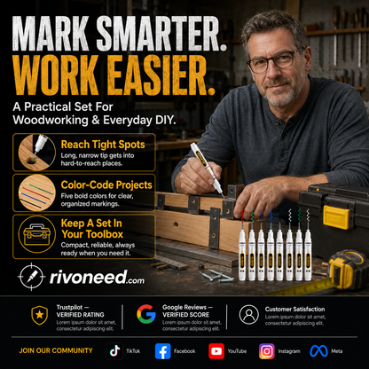 Precision Tip Quick-Dry Oil-Based Marker Pen